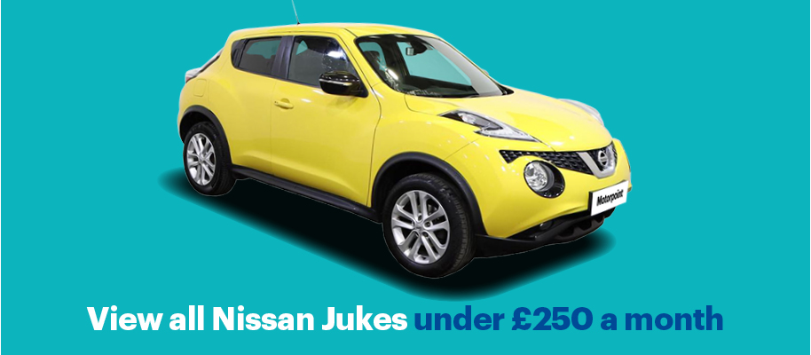 View Nissan Jukes available under £250 per month