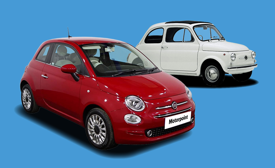 Comparison of the original Fiat 500 against the latest models