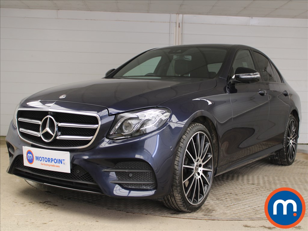 Mercedes-Benz E Class E220d 4Matic AMG Line Night Edition 4dr 9G-Tronic - Stock Number 1247907 Passenger side front corner