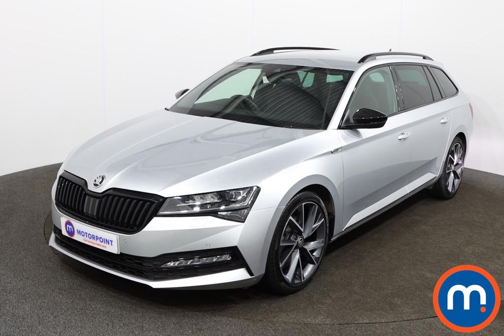 Used Or Nearly New Skoda Superb 2 0 Tdi Cr 190 Sport Line Plus 5dr Dsg In Grey For Sale At Motorpoint Peterborough Motorpoint