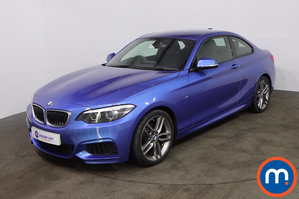 Used Or Nearly New Bmw 2 Series 218i M Sport 2dr Nav Step Auto In Blue For Sale At Motorpoint Glasgow Motorpoint