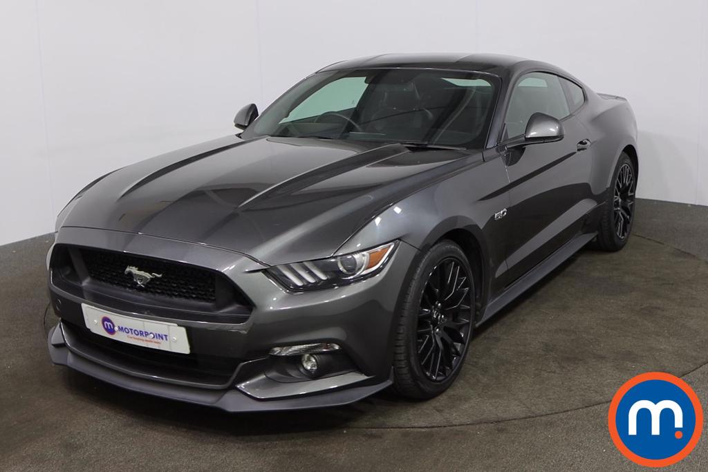 Used Or Nearly New Ford Mustang 5 0 V8 Gt Custom Pack 2dr Auto In Black For Sale At Motorpoint Manchester Motorpoint