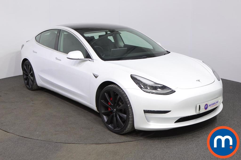 Tesla Model 3 Performance AWD 4dr [Performance Upgrade] Auto - Stock Number 1251800 Passenger side front corner