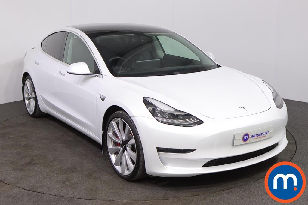 Tesla Model 3 Performance AWD 4dr [Performance Upgrade] Auto - Stock Number 1279465 Passenger side front corner