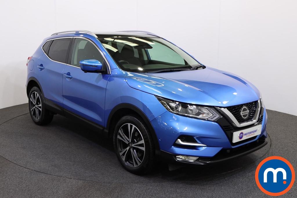 Nissan Qashqai 1.5 dCi 115 N-Connecta 5dr [Glass Roof Pack] - Stock Number 1278543 Passenger side front corner