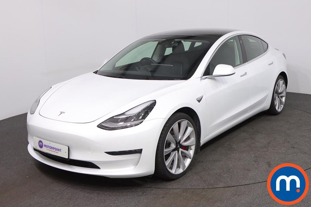 Tesla Model 3 Performance AWD 4dr [Performance Upgrade] Auto - Stock Number 1288200 Passenger side front corner