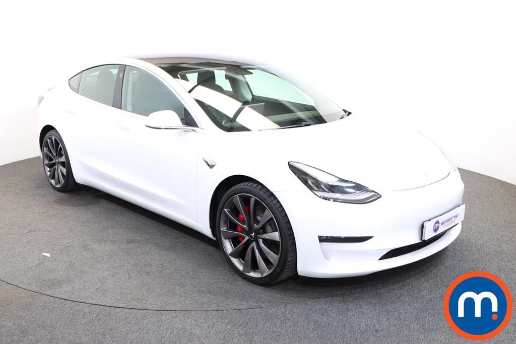 Tesla Model 3 Performance AWD 4dr [Performance Upgrade] Auto - Stock Number 1284736 Passenger side front corner