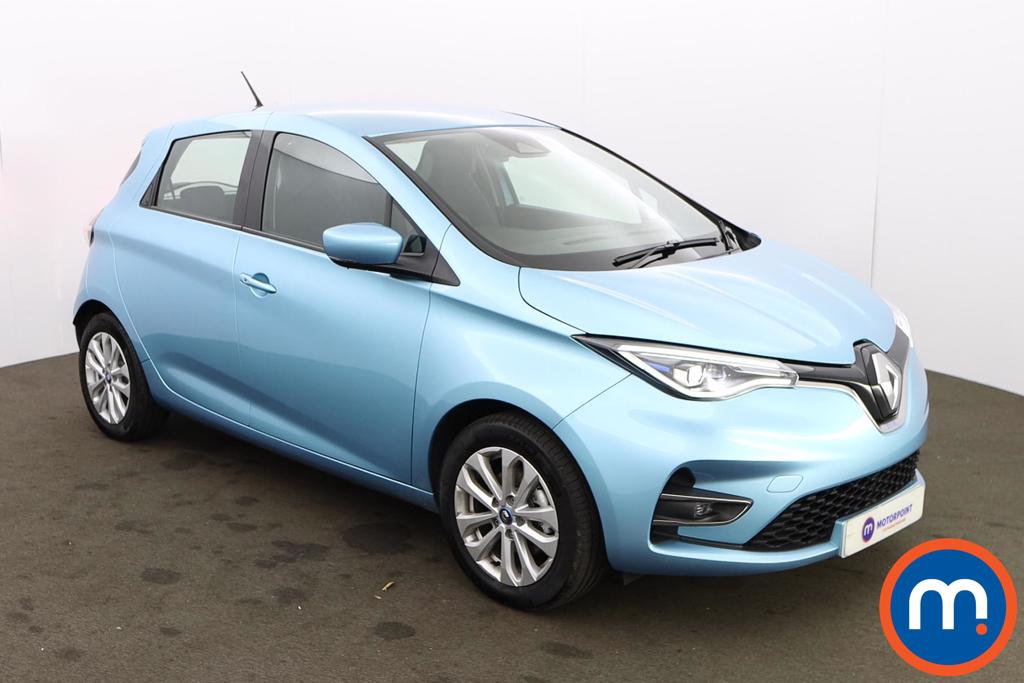 Renault ZOE 100kW i Iconic R135 50kWh Rapid Charge 5dr Auto - Stock Number 1265206 Passenger side front corner