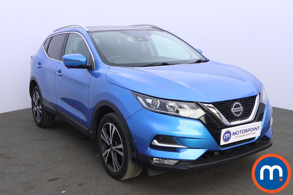 Nissan Qashqai 1.5 dCi 115 N-Connecta 5dr [Glass Roof Pack] - Stock Number 1291952 Passenger side front corner