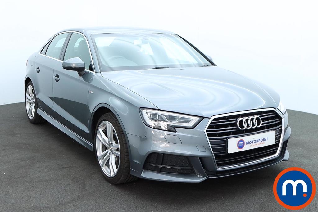 Audi A3 35 TFSI S Line 4dr S Tronic [Tech Pack] - Stock Number 1300273 Passenger side front corner