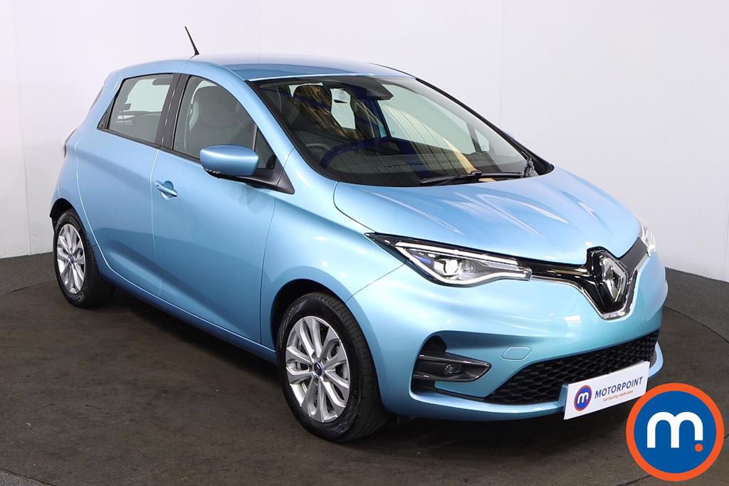 Renault ZOE 100kW i Iconic R135 50kWh Rapid Charge 5dr Auto - Stock Number 1302948 Passenger side front corner