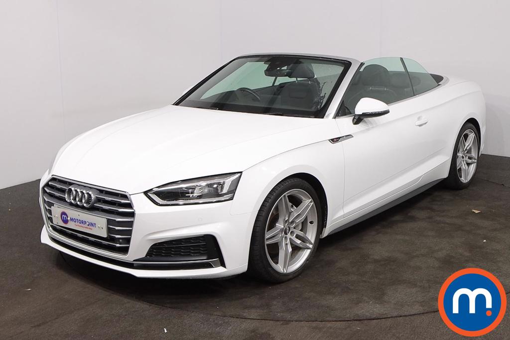 Audi A5 S Line Automatic Diesel Convertible - Stock Number (1396617) - Drivers side front corner