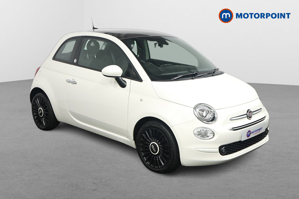 Fiat 500 Launch Edition Manual Petrol-Electric Hybrid Hatchback - Stock Number (1410077) - Drivers side front corner