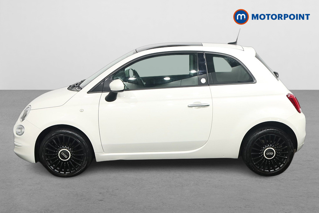 Fiat 500 Launch Edition Manual Petrol-Electric Hybrid Hatchback - Stock Number (1410077) - Passenger side
