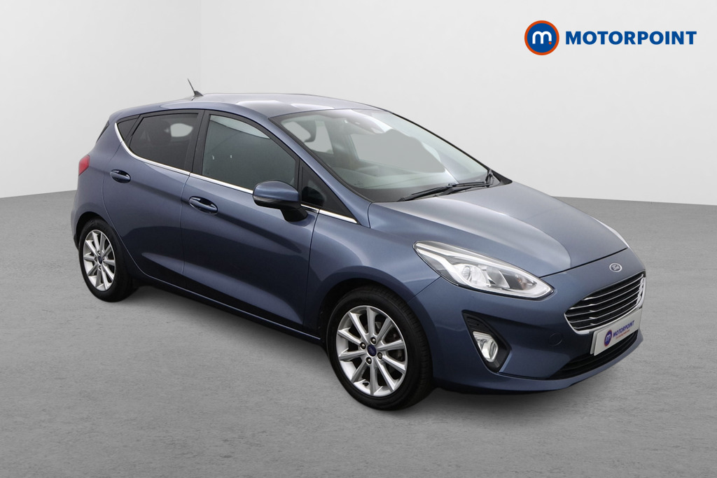 Ford Fiesta Titanium Manual Petrol Hatchback - Stock Number (1407177) - Passenger side front corner