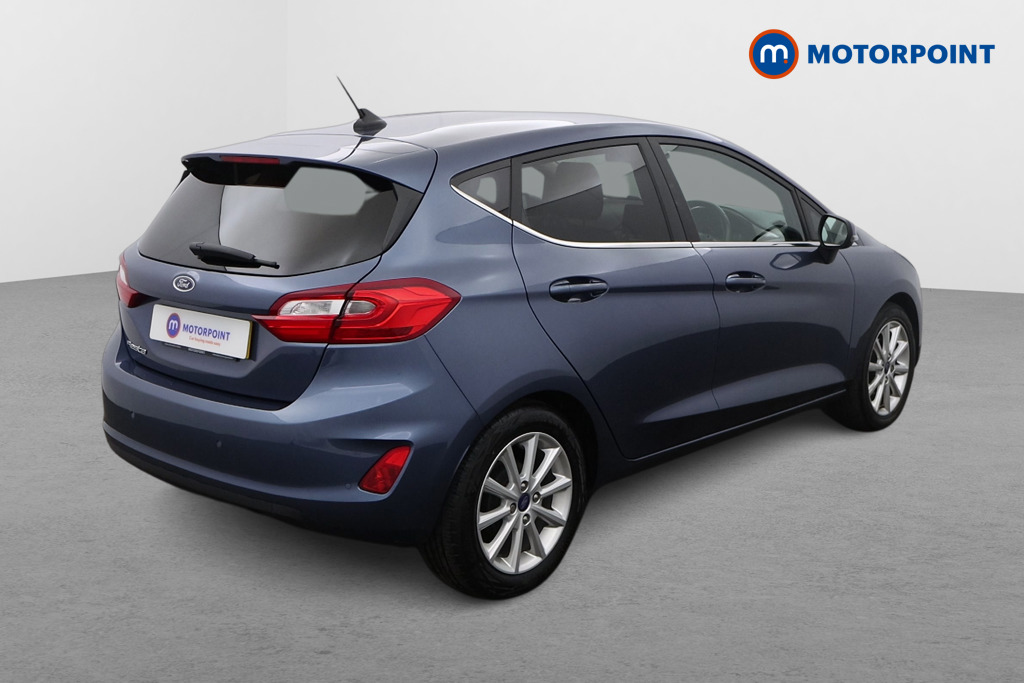 Ford Fiesta Titanium Manual Petrol Hatchback - Stock Number (1407177) - Passenger side rear corner