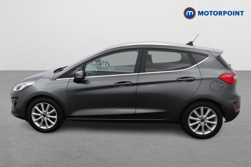 Ford Fiesta Titanium Manual Petrol Hatchback - Stock Number (1408565) - Drivers side