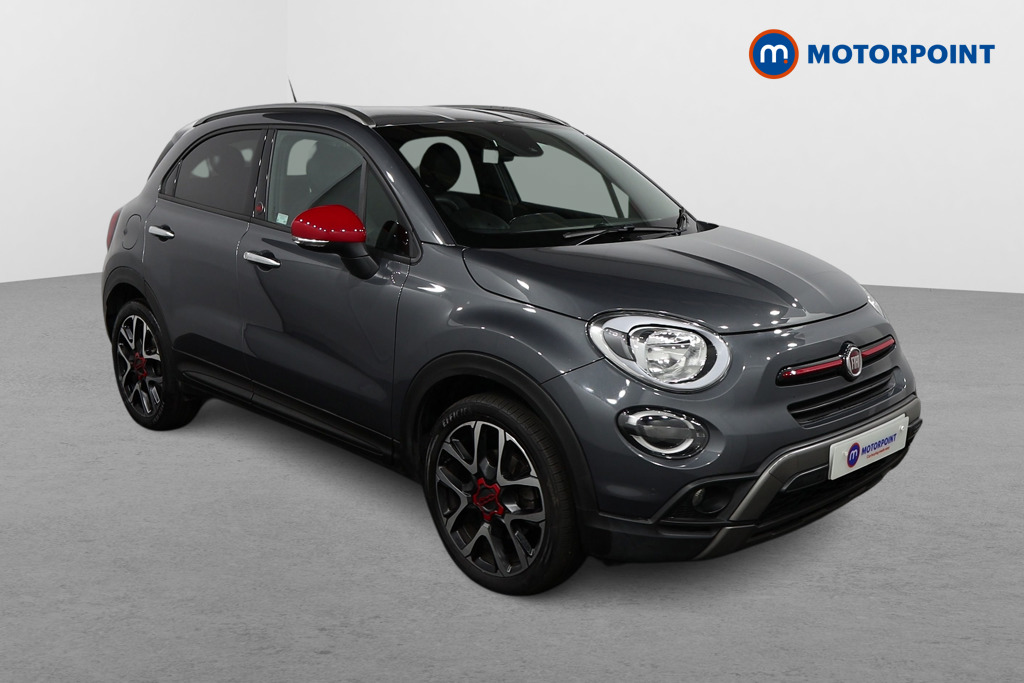Fiat 500X RED Automatic Petrol SUV - Stock Number (1407317) - Drivers side front corner