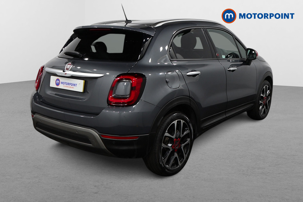 Fiat 500X RED Automatic Petrol SUV - Stock Number (1407317) - Drivers side rear corner