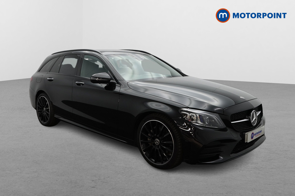 Mercedes-Benz C Class Amg Line Night Edition Automatic Petrol Estate - Stock Number (1433946) - Drivers side front corner