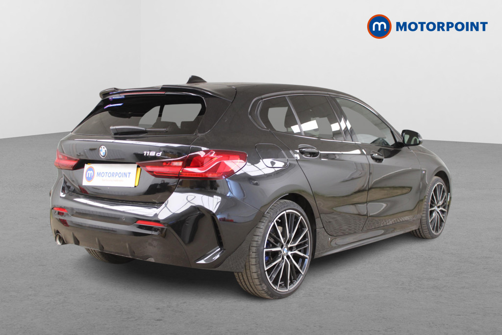 BMW 1 Series M Sport Manual Diesel Hatchback - Stock Number (1430381) - Drivers side rear corner