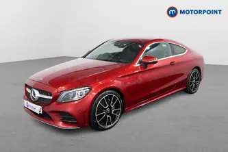 Mercedes-Benz C Class Amg Line Automatic Diesel Coupe - Stock Number (1433356) - Passenger side front corner