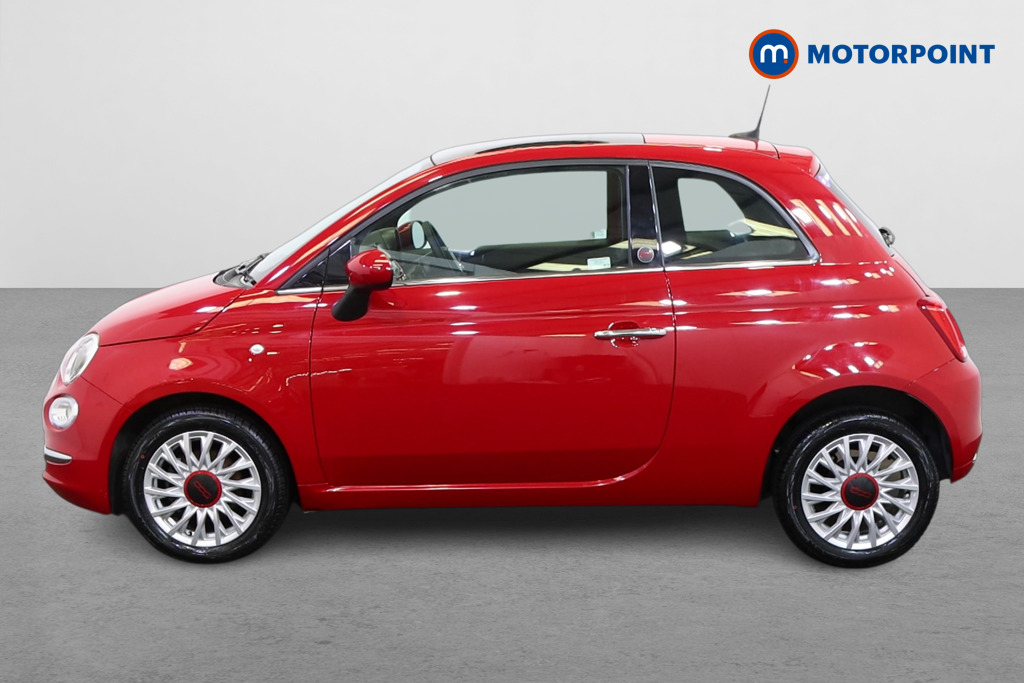 Fiat 500 RED Manual Petrol-Electric Hybrid Hatchback - Stock Number (1436047) - Passenger side