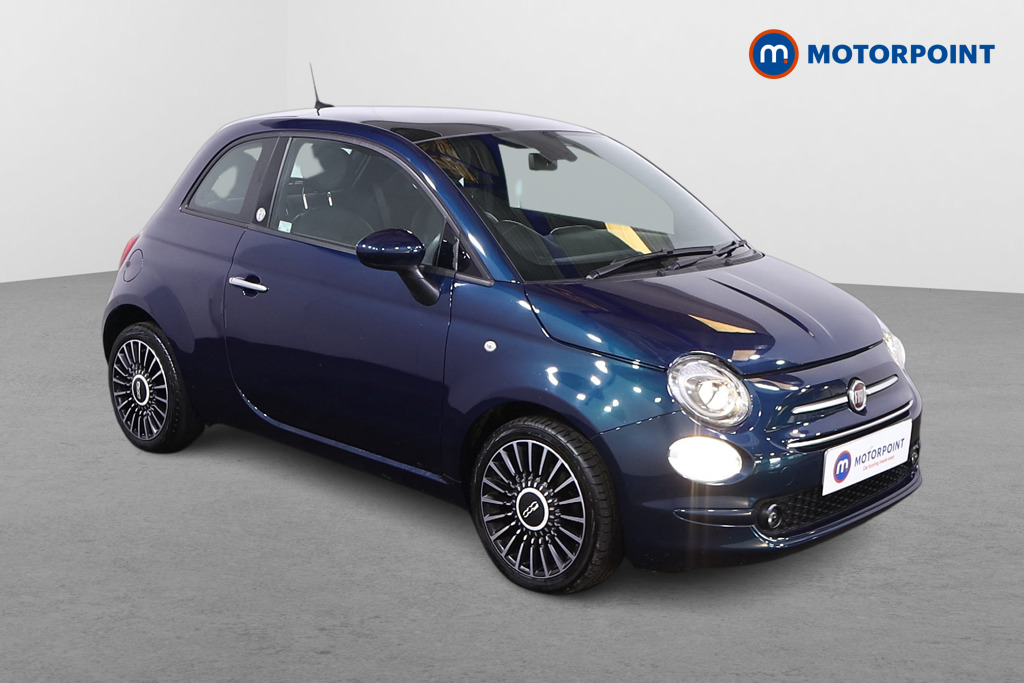 Fiat 500 Launch Edition Manual Petrol-Electric Hybrid Hatchback - Stock Number (1437709) - Drivers side front corner