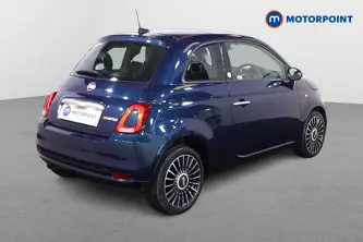 Fiat 500 Launch Edition Manual Petrol-Electric Hybrid Hatchback - Stock Number (1437709) - Drivers side rear corner