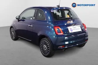Fiat 500 Launch Edition Manual Petrol-Electric Hybrid Hatchback - Stock Number (1437709) - Passenger side rear corner