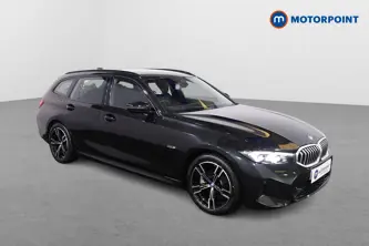 BMW 3 Series M Sport Automatic Petrol Plug-In Hybrid Estate - Stock Number (1439361) - Drivers side front corner