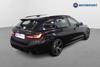 BMW 3 Series M Sport Automatic Petrol Plug-In Hybrid Estate - Stock Number (1439361) - Drivers side rear corner