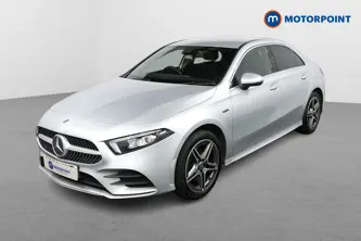 Mercedes-Benz A Class Amg Line Automatic Petrol Plug-In Hybrid Saloon - Stock Number (1441140) - Passenger side front corner