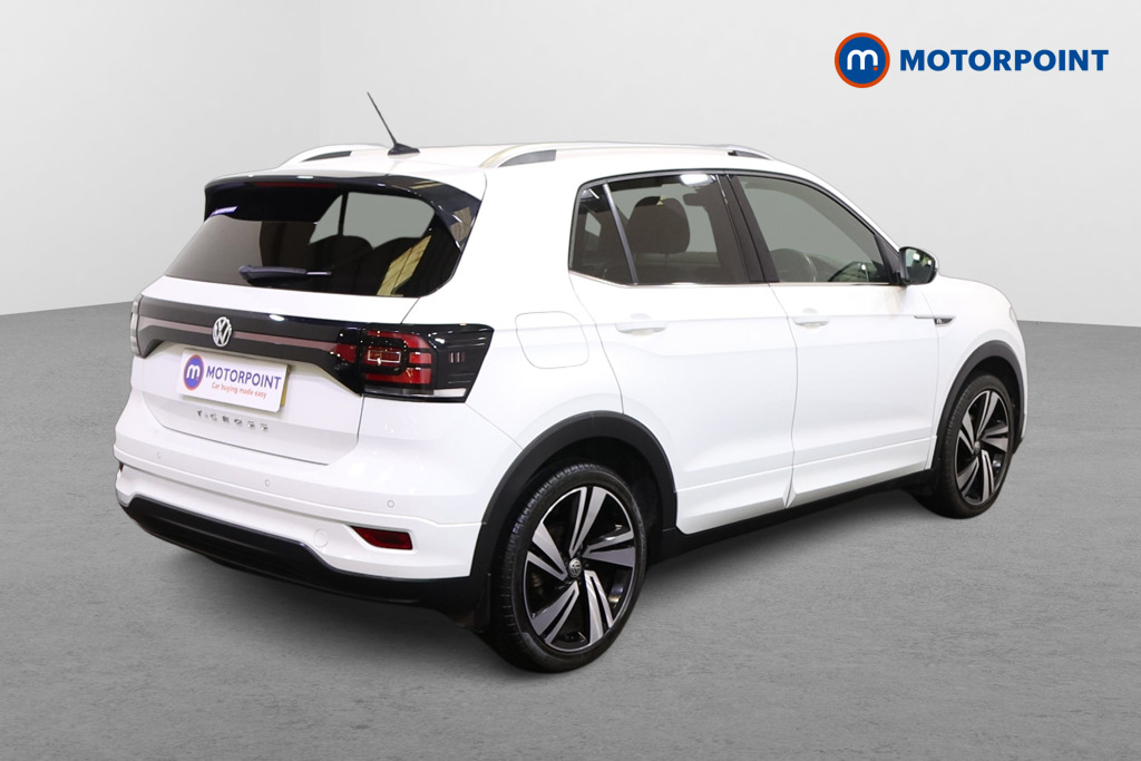 Volkswagen T-Cross R-Line Automatic Petrol SUV - Stock Number (1438157) - Drivers side rear corner