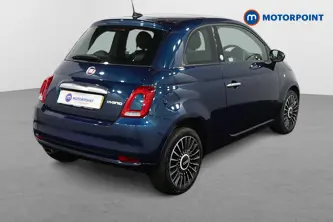 Fiat 500 Launch Edition Manual Petrol-Electric Hybrid Hatchback - Stock Number (1439764) - Drivers side rear corner