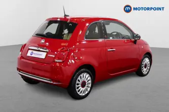 Fiat 500 RED Manual Petrol-Electric Hybrid Hatchback - Stock Number (1439707) - Drivers side rear corner