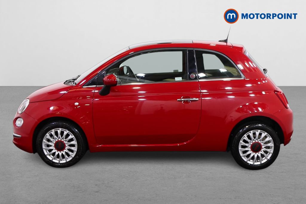 Fiat 500 RED Manual Petrol-Electric Hybrid Hatchback - Stock Number (1439707) - Passenger side