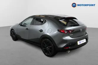 Mazda 3 Gt Sport Tech Manual Petrol-Electric Hybrid Hatchback - Stock Number (1441623) - Passenger side rear corner