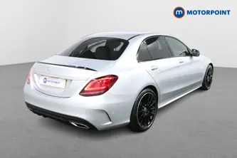 Mercedes-Benz C Class Amg Line Night Edition Automatic Diesel Saloon - Stock Number (1442198) - Drivers side rear corner