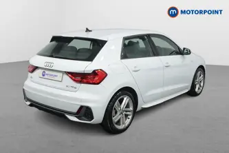 Audi A1 S Line Manual Petrol Hatchback - Stock Number (1436897) - Drivers side rear corner