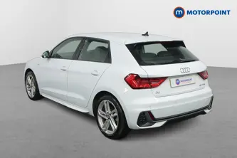 Audi A1 S Line Manual Petrol Hatchback - Stock Number (1436897) - Passenger side rear corner