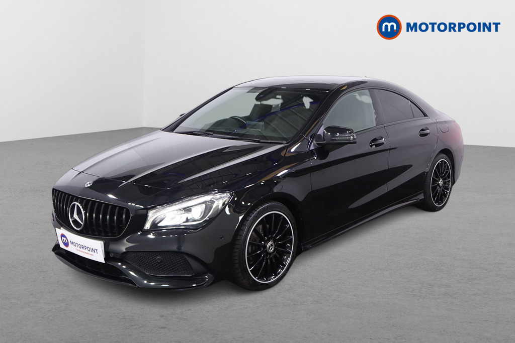 Mercedes-Benz CLA Amg Line Night Edition Plus Manual Petrol Coupe - Stock Number (1436589) - Passenger side front corner