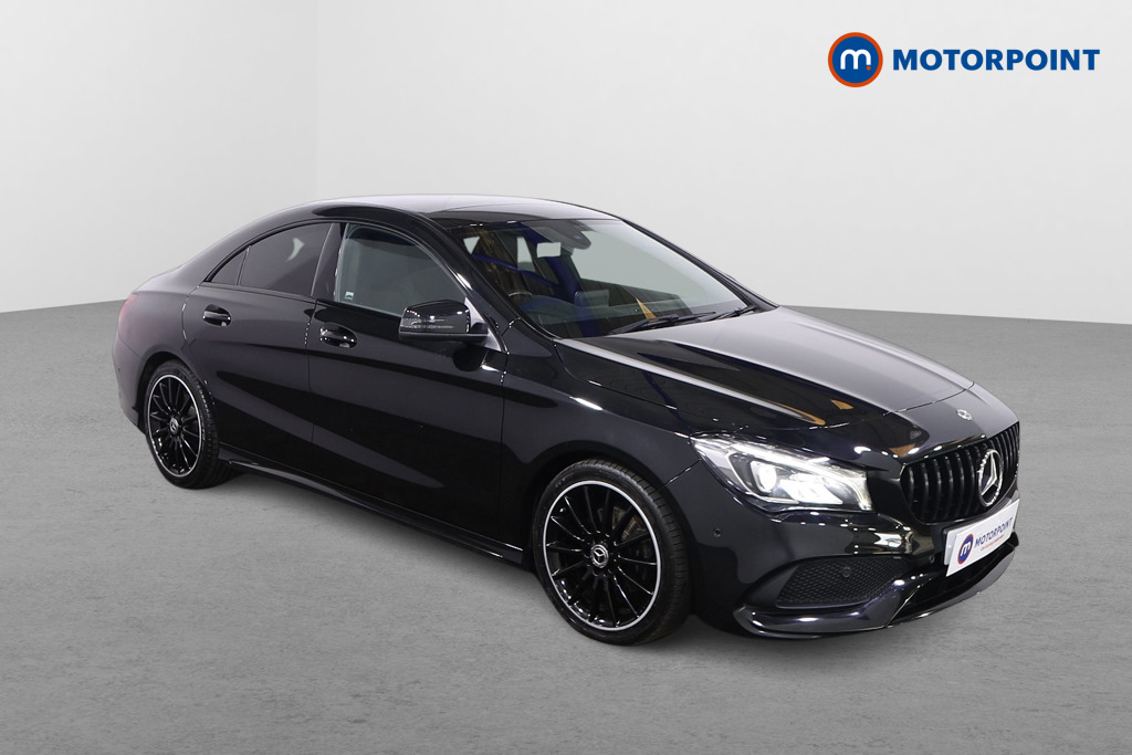Mercedes-Benz CLA Amg Line Night Edition Plus Manual Petrol Coupe - Stock Number (1436589) - Drivers side front corner