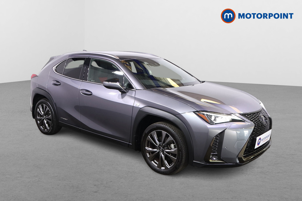 Lexus UX F-Sport Automatic Petrol-Electric Hybrid SUV - Stock Number (1438262) - Drivers side front corner