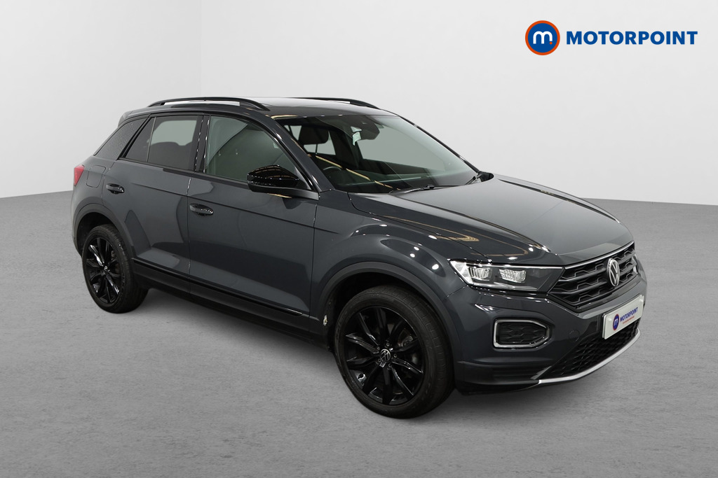 Volkswagen T-Roc Black Edition Automatic Petrol SUV - Stock Number (1442865) - Drivers side front corner