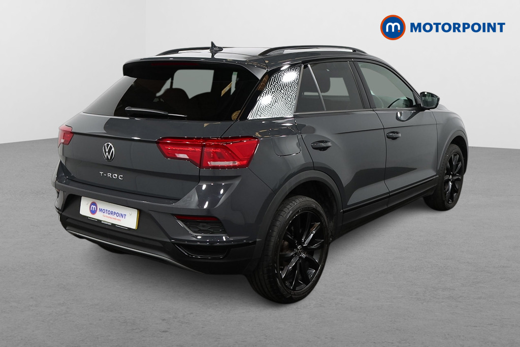 Volkswagen T-Roc Black Edition Automatic Petrol SUV - Stock Number (1442865) - Drivers side rear corner