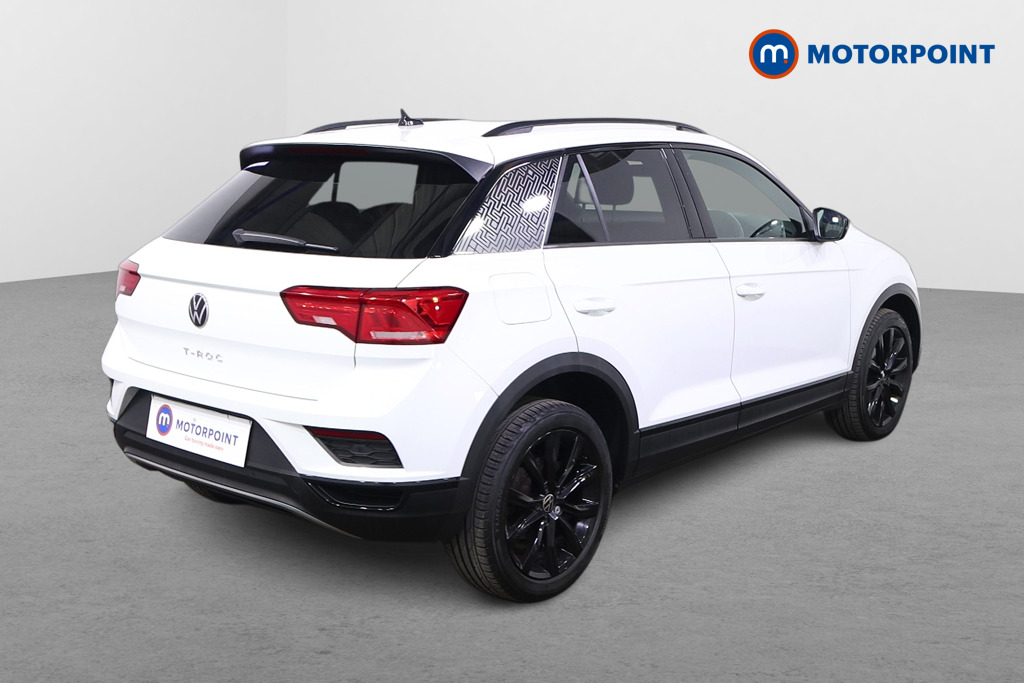 Volkswagen T-Roc Black Edition Automatic Petrol SUV - Stock Number (1438380) - Drivers side rear corner
