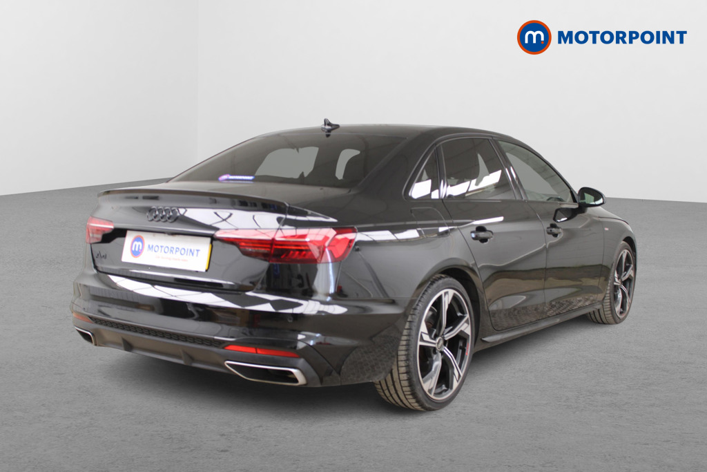 Audi A4 Black Edition Automatic Petrol Saloon - Stock Number (1438584) - Drivers side rear corner