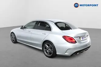 Mercedes-Benz C Class Amg Line Automatic Diesel Saloon - Stock Number (1443103) - Passenger side rear corner