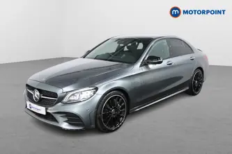 Mercedes-Benz C Class Amg Line Night Edition Automatic Petrol Saloon - Stock Number (1444040) - Passenger side front corner